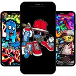 Graffiti Wallpaper Street Art icon