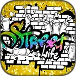 Glitter Graffiti Coloring icon