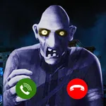 Evil Scary Grandpa Fake Call icon