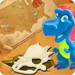Archeologist Dinosaur Digging icon