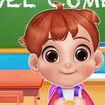 My First day of school daycare icon