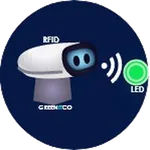 Greenitco LED RFID icon