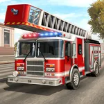 Fire Truck Rescue Firefighter icon