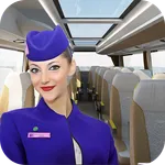 Waitress Coach Bus Simulator icon