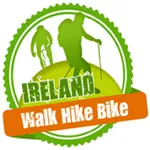 Ireland Walk Hike Bike icon