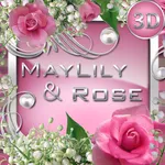 MayLily and Rose 3D Next Launc icon