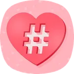 HASH TAGS LIKE AND FOLLOWERS icon