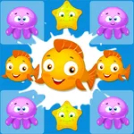 Happy Fish Ocean Match 3 Mania icon