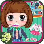 Bella back to school - girl sc icon