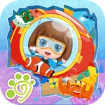 Bella explorer under sea world icon