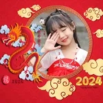 Chinese new year frame 2024 icon