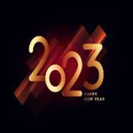 Happy new year icon