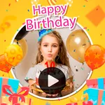 Happy Birthday Video Maker icon