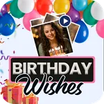 Birthday Video Maker with Song icon