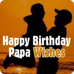 happy birthday papa wishes icon