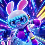 Cyber Rabbit : Subway Runner icon