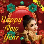 Happy New Year 2021 Photo Fram icon