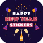 Happy New Year Stickers 2024 icon