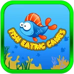Fish eating icon