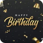 Birthday GIF Greeting. icon