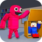 Blue Monster: Rainbow Craft icon