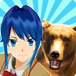 Animal School Simulator. girls icon