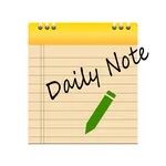 Daily note: notepad icon