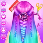 Braided Hair Salon MakeUp Game icon