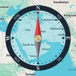 Compass - GPS Map Camera icon