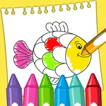 Coloring games: Draw & Paint icon