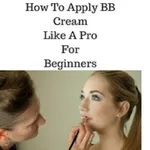 How to apply bb cream icon