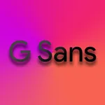 G Sans Font theme for LG Devic icon