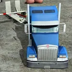 Transporter Truck 3D icon