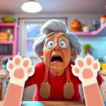 Bad Cat Sim: Prank Granny icon