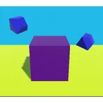 Escaping Cube 3D icon
