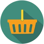 Shopping calculator icon