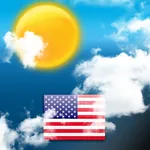 USA Weather forecast icon