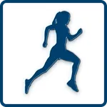 HIIT interval training timer icon