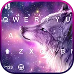 Starry Wolf Keyboard Theme icon