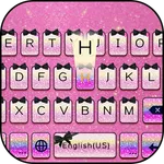 Pink Glitter Emoji Keyboard icon