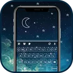 Aesthetic Night Sky Keyboard B icon