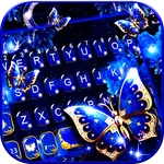 Blue Fancy Butterfly Theme icon