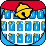 Blue Fat Cat Keyboard Theme icon