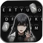 Cool Dark Girl Keyboard Backgr icon