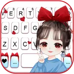Cute Bowknot Girl Themes icon