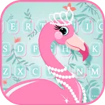 Graceful Flamingo Keyboard The icon