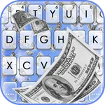 Flying Dollars Keyboard Backgr icon