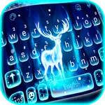 Glowing Forest Deer Keyboard T icon