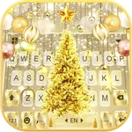 Gold Christmas Theme icon