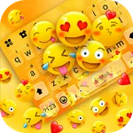 Happy Emojis Gravity Keyboard  icon